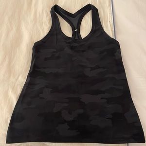 Lululemon camo spandex tank- worn handful of times!
